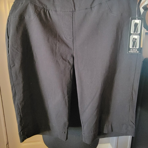 Kim Rogers Pants - Kim Rogers Midnight Blue Stretch Trousers